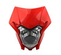 HONGYISM Moto Projecteur Spot Phare Halogène Pour Cross Pour CRF150L 150R 150F 230L 250L 250X 250M 300 450L 450X 450RL(Rouge)