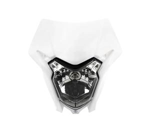 HONGYISM Moto Projecteur Spot Phare Halogène Pour Cross Pour CRF150L 150R 150F 230L 250L 250X 250M 300 450L 450X 450RL(Blanc)
