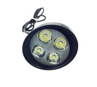 HONGYISM Moto Projecteur Spot Support De Rétroviseur LED Pour Bateau, Quad Et Moto (1 Pièce), Projecteur Antibrouillard