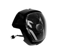 HONGYISM Phare LED DRL Pour Moto NAVI Pour NVA110B Pour NAVI 110 2017 2018 2019 2020 2021, Ensemble Carénage 33110-k74-a01 Phares(Le noir)