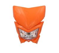 HONGYISM Phare Moto 12V H4 35W Phare Avant Pour Pour KLX 110 125 150 230 250 300 450R Pour CRF Pour WRF Dirt Bike Phares(Orange B)