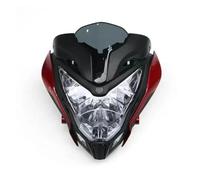 HONGYISM Phare Moto Pour BAJAJ Pour PULSAR 150 200 Pour PULSAR150 Pour PULSAR200 Phare D'assemblage Moto Avec Accessoires Carénage Phares(1pcS Red)