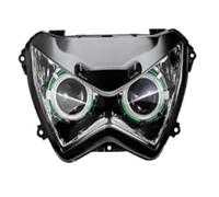 HONGYISM Phare Pour Pour Z800 Pour Z250 2013 2014 2015 2016 Phare Angel Eye HID Projecteur Ensemble De Phares Personnalisés Lumières LED Étanches Phares(Green)