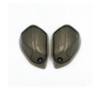 HONGYISM Phares Avant Pour Moto Couvercle De Clignotant Avant Et Arrière Pour Pour ZZR400 ZZR600 ZZR 400 600 Boîtier D'indicateur Moto Pièces Lentille Lampe(Rear Smoke)