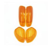HONGYISM Phares Avant Pour Moto Couvercle De Clignotant Avant Et Arrière Pour Pour ZZR400 ZZR600 ZZR 400 600 Boîtier D'indicateur Moto Pièces Lentille Lampe(Front Rear Amber)