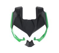 HONGYISM Phares Avant Pour Moto Phare De Moto Pour Pour Z250 Pour Z650 Pour KLR650 Pour ZR1000 H2 2019 2023 Faro Étanche Points Forts Assemblage Lumière(Cover(Green))