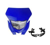 HONGYISM Phares Avant Pour Moto Phare Universel D'enduro De Moto Pour WR250R Pour WR250F Pour TTR 225 230 Pour YZ 250/400/450 MX Dirt Bike Motocross(Bleu)