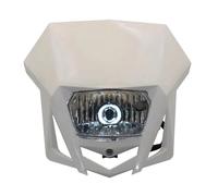 HONGYISM Phares Avant Pour Moto Plaque De Phare Moto Pour CRF 150 230 Pour XR Pour YP20 2016-2023 Carénage Double Sport Dirtbike Enduro Motocross(Blanc)