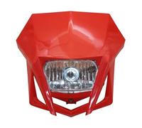 HONGYISM Phares Avant Pour Moto Plaque De Phare Moto Pour CRF 150 230 Pour XR Pour YP20 2016-2023 Carénage Double Sport Dirtbike Enduro Motocross(Rouge)