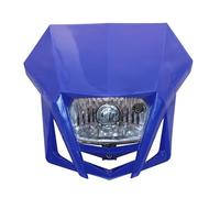 HONGYISM Phares Avant Pour Moto Plaque De Phare Moto Pour CRF 150 230 Pour XR Pour YP20 2016-2023 Carénage Double Sport Dirtbike Enduro Motocross(Bleu)