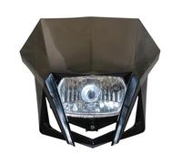 HONGYISM Phares Avant Pour Moto Plaque De Phare Moto Pour CRF 150 230 Pour XR Pour YP20 2016-2023 Carénage Double Sport Dirtbike Enduro Motocross(Le noir)