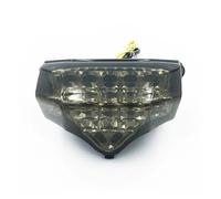 HONGYISM Phares Avant Pour Moto Pour FZ600 Pour FZ6 Pour FAZER 2004 2005 2006 2007 2008 2009 Moto LED Feux Arrière Ensemble De Frein Avec Feu Direction(Smoke 2)