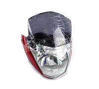 HONGYISM Pour YBR 125 K Pour YBR125 Pour YBR125K Pour JYM125-7 Ensemble Phares Carénage Pare-brise Phare Moto Phares(Set of red)