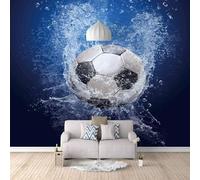 HongYouQi Football Minimaliste Paysage Moderne Murale Décoration Chambre À Coucher Fond De Télévision Créative-150Cm×105Cm