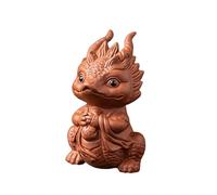 HonHeam Pet Chinois Zisha Dargon Tea Pet en céramique Fait à la Main pour Plateau à thé Kung Fu, Accessoires de Plateau à thé Kungfu