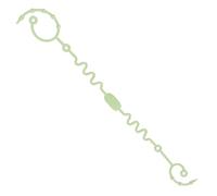 Honhoha Attache-Sucette Laisse,Clips de Poussette en Silicone Extensible | de Voyage pour Tout-Petits pour Jouet de Dentition, Jouet de Dentition, Chaise Haute, berceaux, Attache-Sucette