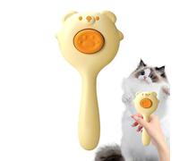 Honhoha Brosse à outils de démêlage pour animaux de compagnie, peigne de toilettage pour massage pour chat Outil de démêlage de toilettage,Brosse pour animaux de compagnie à poils longs ou courts,