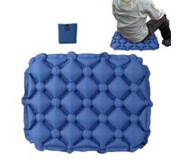 Honhoha Coussin De Siège De Voyage - Tapis Gonflable pour Siège d'Extérieur - Matelas De Chaise Imperméable avec Sac De Rangement pour Camping Tribunes Voiture Bureau Randonnée