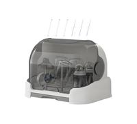 Honhoha Égouttoir À Biberons,Égouttoir à Bouteilles de Bébé - Boîte de Rangement avec Couvercle et Bac d'Égouttage Amovible pour Maternité Cuisine Maison Chambre Parent Garçon Fille