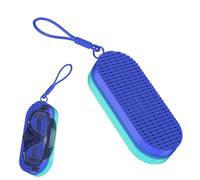 Honhoha Étui pour Lunettes de Natation | Étui Protecteur pour Lunettes de Natation | Boîte de Rangement avec Trou d'Écoulement et Dragonne pour de Soleil Sport Plage Salle Athlètes Amateurs