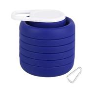 Honhoha Gobelet Pliable,Tasse Pliable pour Voyage - Gourde Réutilisable 600 ml Pliable Qualité Alimentaire pour Randonnée, Vélo, Camping, Sports et Activités en Extérieur