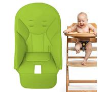 Honhoha Housse Coussin de Chaise Haute, Housse de Chaise pour bébés en Cuir PU, Tapis d'insertion de Chaise de bébés, Housse de siège Confortable pour Peg Perego, Kosmic Jané, Baoneo, Siesta Zero3