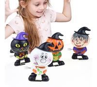 Honhoha Jouets d'halloween Mignons - Ensemble de Jouets de fête d'halloween,Jouets à remonter à la Main réutilisables Charmant Petit Jeu d'horlogerie pour des Heures de Plaisir et de