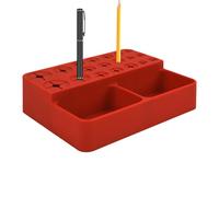 Honhoha Organisateur De Maquillage - Étui En Silicone Polyvalent - Organiseur De Maquillage En Silicone,pour Pinceaux Crayons Fournitures Artistiques Maison Chambre à Coucher Salon Salle de Bain