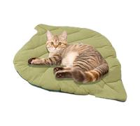 Honhoha Panier pour Chat Mignon | Petit Matelas Doux pour Chat | Lavable Antidérapant pour Chiot pour Sol Niche,pour Dormir sur Sol Canapé Voyage Camping Siège Auto