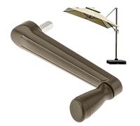 Honhoha Pièces De Rechange Pour Parasol De Terrasse,Manivelle Réglable pour Toit de Store de Table - Pièce de Store Ergonomique Remplaçant la Manivelle pour Jardin, Plage, Cour et Terrasse