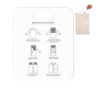 Honhoha Planche pliante pour vêtements Organisateur de vêtements pliés Dossier de T-Shirt vêtements planche pliante dossier à linge pour un facile outil de rangement à domicile pour adultes