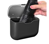 Honhoha Poubelle De Voiture - Petit Organisateur À Déchets À Multiples Fonctions - Poubelle Pour Siège Arrière D'Automobile Avec Couvercle - Pour Remorque, Camping-car, Camion, Véhicule Automobile,