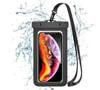Honhoha Protecteur De Téléphone pour l'eau, Coque De Téléphone Étanche Haute Transparence 7,1 Pouces, Pochette De Protection pour Téléphone Portable avec Lanière, Essentiels De Voyage pour La Plage,