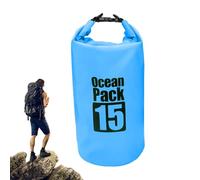 Honhoha Sac Étanche Imperméable - Sac De Surf 15L À Fermeture Enroulée | à Bandoulière pour la Navigation,pour Le Kayak, la Nage, la Pêche, Le Rafting, Le Surf, la Randonnée et Les Sorties