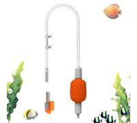 Honhoha Siphon pour Aquarium | Pompe À Main Changeur d'eau | Aspirateur Siphon pour Aquarium - pour Élimination des Débris, Domestique, Environnement Aquatique, Soins Anim, Nettoyage Régulier