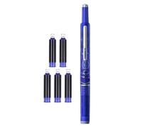 Honhoha Stylo Plume Rétractable,Stylo Plume à Barillet Transparent 0.38mm - Articles de Papeterie pour la Mise en Page, le Journal, le Marquage, l'École, l'Écriture et Dessin