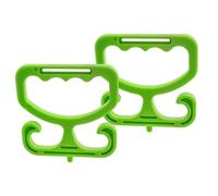 Honhoha Support pour Sacs | 2 Pièces Prise Renforcée | Poignée de Support pour Sacs de Courses Chaque Supporte Jusqu'à 45 kilogrammes,pour Caddie Poubelle Livraison Alimentation