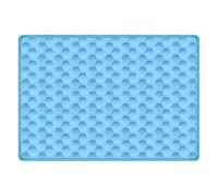 Honhoha Tapis Rafraîchissant pour Chien Coussin Antidérapant Lavable