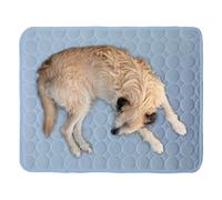 Honhoha Tapis Rafraîchissant pour Chien, Lavable et Portable, Coussin pour Chat Maison Terrasse Bureau Jardin Canapé Chaise Chiot Senior
