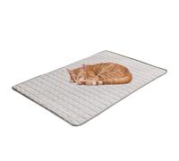 Honhoha Tapis Rafraîchissant pour Chien,Tapis Rafraîchissant pour Chat - Matelas Respirant Antidérapant Imperméable 68X48 cm pour Intérieur Extérieur Voyage Chenil Jardin Appartement Patio