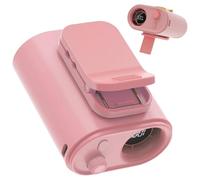 Honhoha Ventilateur taille portable | Vitesse réglable rechargeable rafraîchissant,Ventilateur personnel avec pince pour bureau - Pour Maison, Bureau, Extérieur, Été, Voyage, Camping,