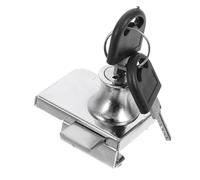 HONITANO 1 ensemble Serrure à Clé pour Vitrine Verre Verrou de Porte Coulissante pour Réfrigérateur Sécurité Renforcée pour Congélateurs et Vitrines
