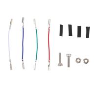 HONITANO 1 Jeu de câbles pour Cellule de Platine Vinyle | Fils pour Cellule de Tourne-Disque | Kit de câblage Flexible pour Bras de Lecture de phonographe, pour Installation et Remplacement Audio
