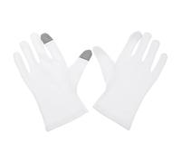 HONITANO 1 paire de hydratants de nuit - en coton imprégnés de lotion pour les mains, compatibles avec les écrans tactiles à deux doigts - Soin des mains sèches pour femmes