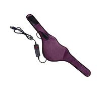 HONITANO 1 pièce Ceinture Cervicale Électrique Chauffante USB Support de Cou avec Compresse Chaude Soulagement des Douleurs Cervicales Masseur de Cou Pratique et