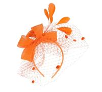 HONITANO 1 Pièce De Tête En Maille Fleur Pâle Mariages Français Pince Filles Chapeaux De Mariage Bandeau 1920 Chapeaux Royaux Pour Femmes Mariage Cocktail Thé Fête Chapeaux Diadèmes Mariée