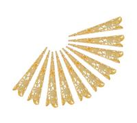 HONITANO 10 pièces Anneaux à Ongles Décoratifs Longs pour Cosplay Accessoires de Costume pour Performances et Fêtes