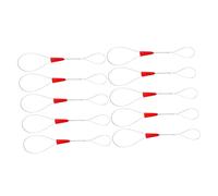 HONITANO 10 pièces Enfileur Câble Électricien Ajustable Tire Fil Outil de Traction et Fixation pour Installation de Fil