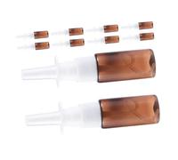 HONITANO 10 pièces Flacons Pulvérisateurs Nasaux Pet Transparent Réutilisables pour Nettoyage Nasal et Soin Visage Bouteilles Vapeur Rechargeables avec Compatible