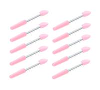 HONITANO 10 pièces Pinceaux Silicone Maquillage Brosse et Ombre à Paupières Applicateur Yeux Confortable et